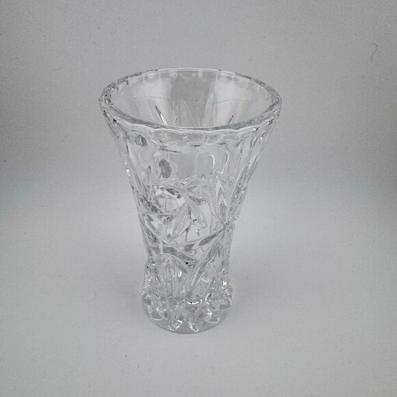 Vintage Lenox Fine Crystal Star Vase Bud Flower Vase 4 Inch Full Lead Crystal - Picture 1 of 4